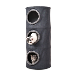 Petstar Detachable Easy Storage Lounger Big Cat Condo Cage with Three Holes