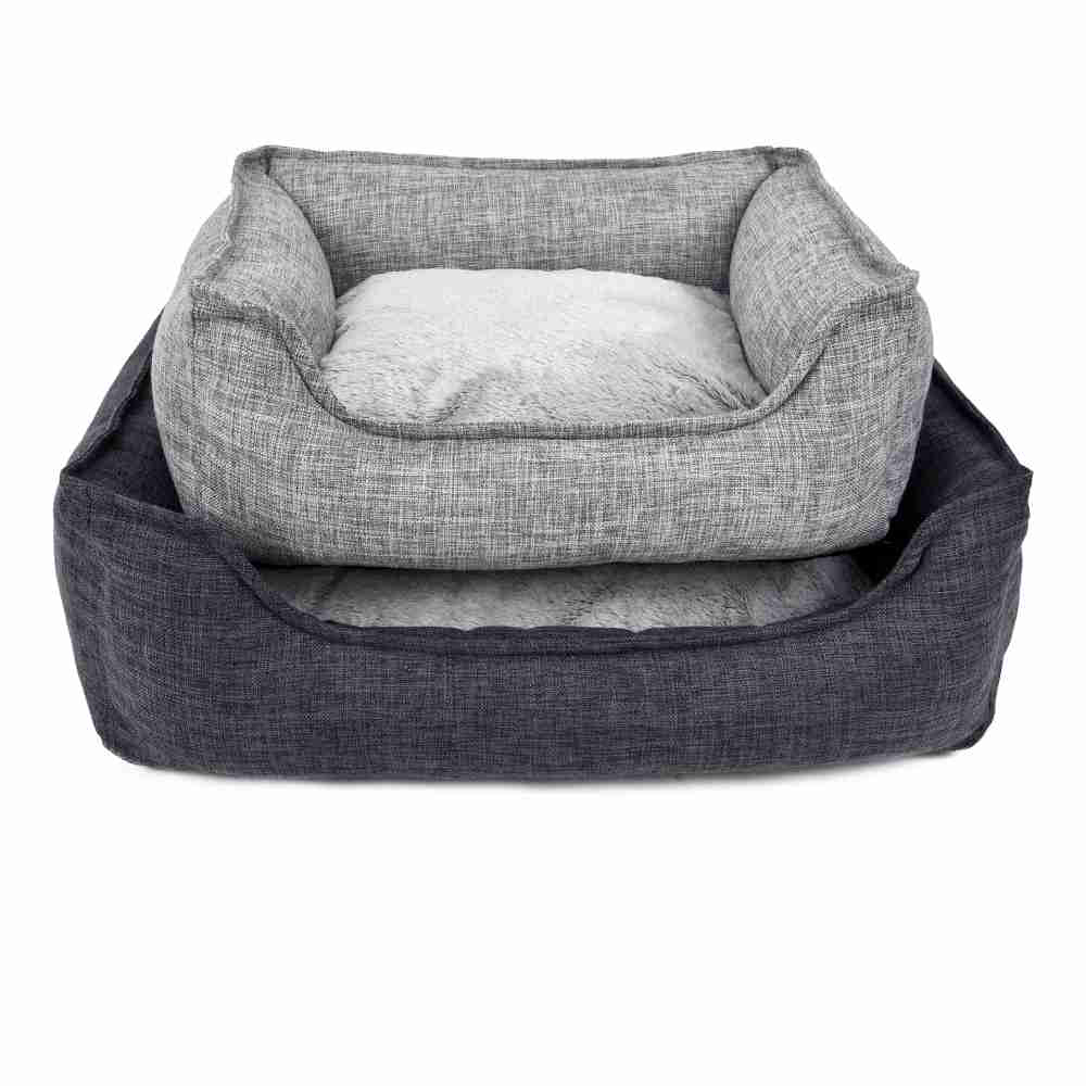 Harmony Woof Printed Dog Bed Cuddler