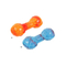 Popular Barbell Shape Non-Toxic TRP Dog Toy With Grinding Teeth