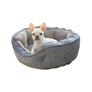 Oem Available Custom Logo Promotional Grey Dog Bed