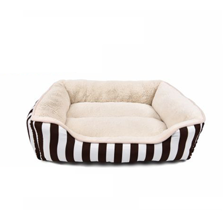 Machine Washable Round Solid Self Warming Pet Bed