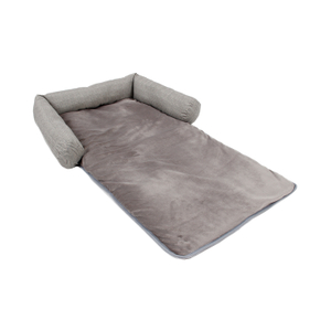 Foldable Overstuffed Two Ways Use Pet Sofa Soft Dog Bed