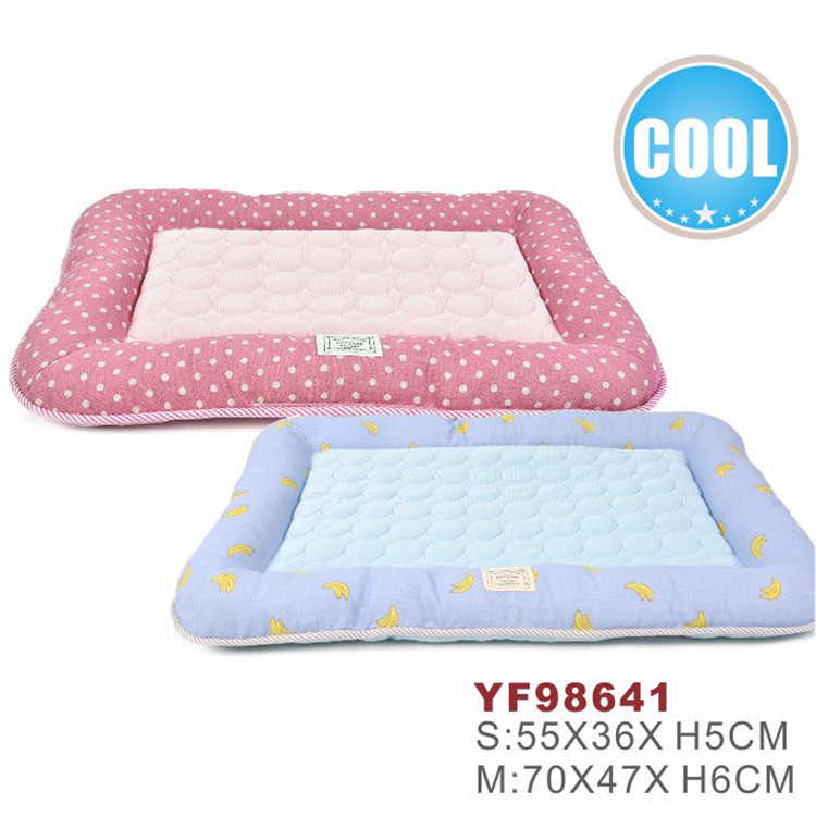 New Design Mesh Cloth Pink Summer Pet Dog Bed