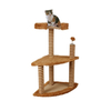 Eco-friendly Plush Modern Simple Cat Tree With Toy