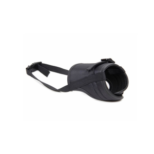 Customized Made Oxford Cloth Black Dog Muzzle