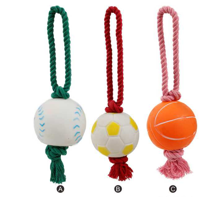 Assorted Color Soft Sex Pet Rope Dog Play Toy