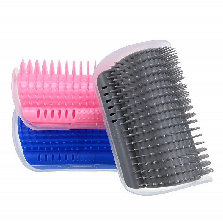 High Quality Wholesale Pet Self-groomer Cat Corner Brush Cat Massage Comb