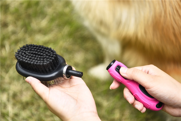 Pets Products Private Label Double Sided Grooming Pet Dog Brush