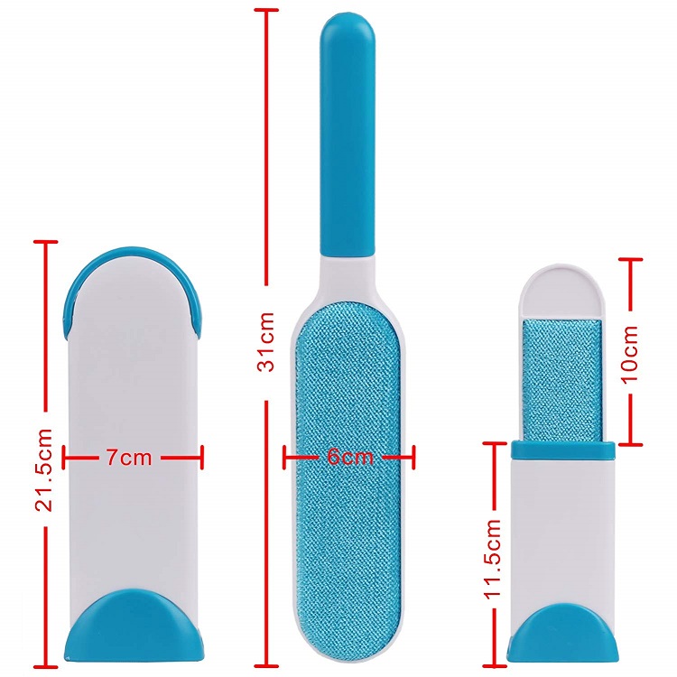 Double Side Easy To Carry Pet Hair Remover Brush