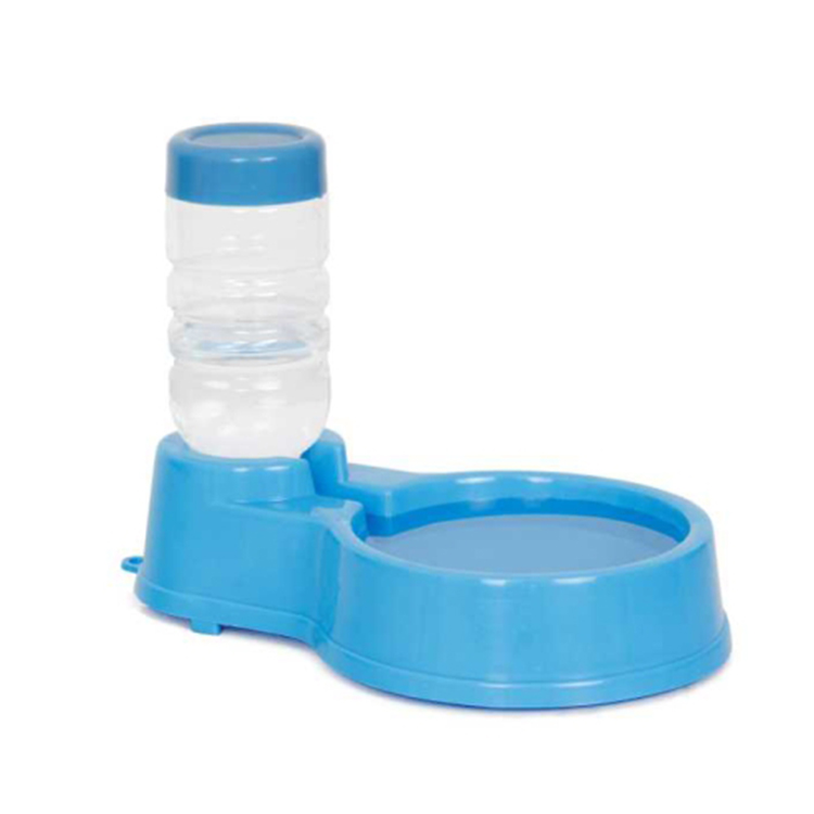 Health Blue Plastic Automatic Pet Water Feeder