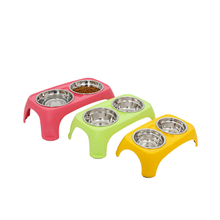 Hot Sale Feeding Station Double Dog Bowl Stainless Steel