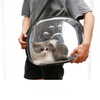 Large Capacity Small Puppy Kitty Pet Carrier Bag, Pet Travel Portable Breathable Holes Transparent Handbag