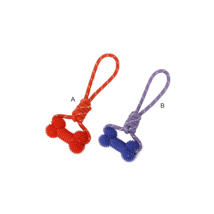 OEM New Design Bone Shape Bite-Resistant Dog Toy Rope