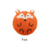 Soft Orange Cartoon Fox Squeaky Vinyl Pet Dog Toy