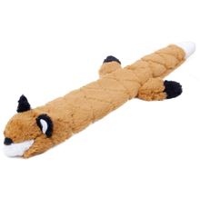 Durable Fox Animal Shape Pet Plush Toy, Cute Fashion Interactive Pet Toy, Squeaker Plush Pet Smart Toy