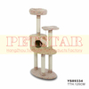 Medium OEM Wholesale Plush Cat Condo Scratcher Cat Tree