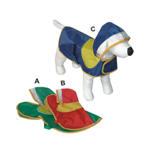 Eco-Friendly Wholesale Custom Fashionable Luxury Waterproof Dog Raincoat