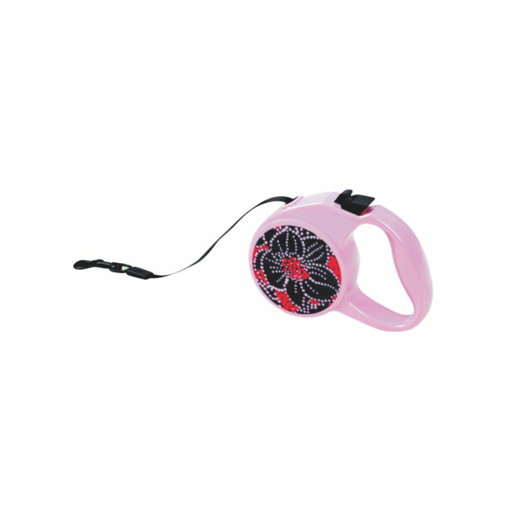 Automatic retractable spring pet dog leash