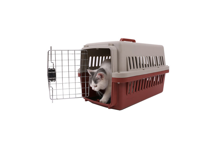 Wholesale Classics Style Durable Pet Carriers for Small Dogs and Cats with Stainless Steel Door