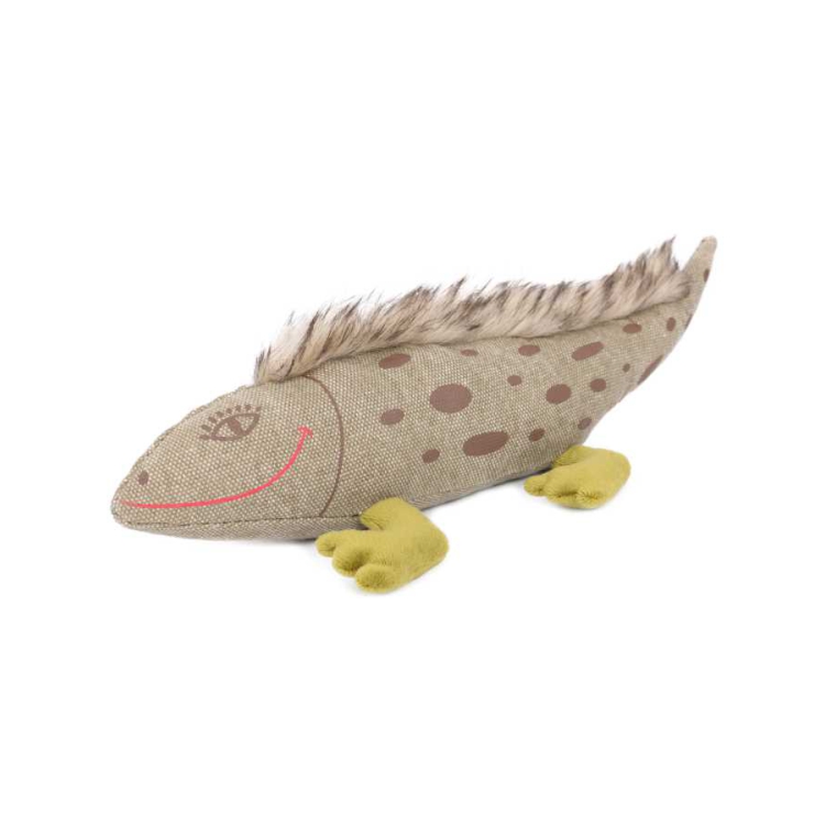 Customized Lizard Design Soft Chewing Pet Plush Dog Toy