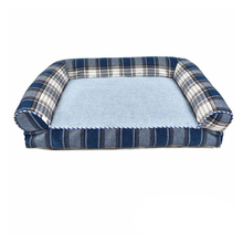 Petstar Check Cover Cozy Pet Sofa Dog Bed