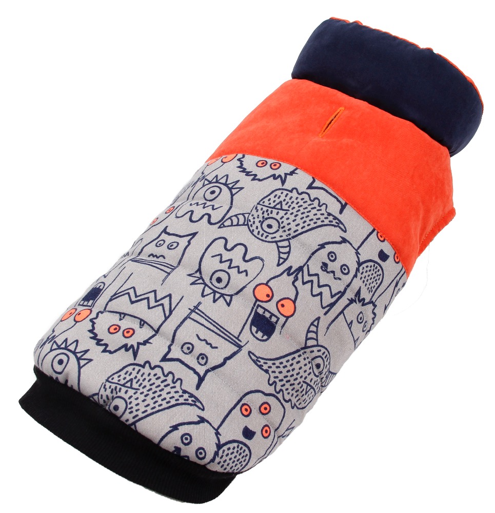 Graffiti Style Warm Fleece Dog Clothes,Small Pet Dog Coat For Teddy