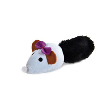 Interactive Cute Funny Fur Mice Rattling Cat Toy with Catnip