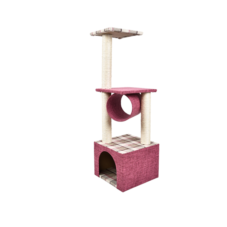 Plush Perches and Condo Cat Furniture Cat Scratching Tree for Cats