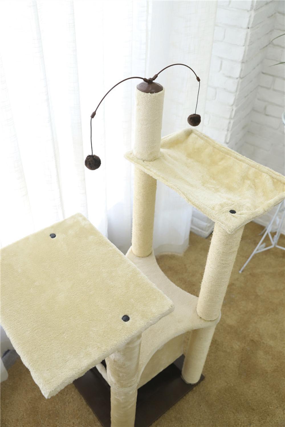 Eco-Friendly Climbing Scratching Sisal Cat Tree House