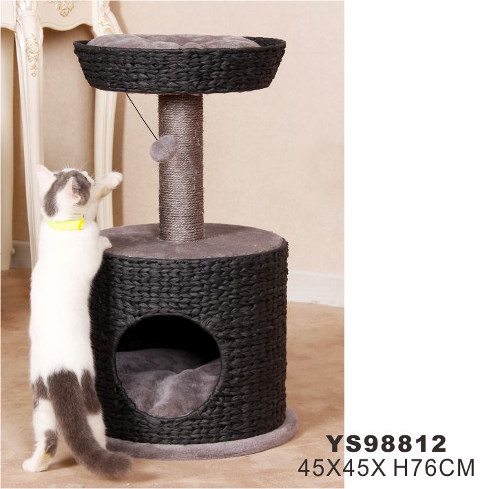 Attractive Price New Type Luxury Wooden Cat Scratcher Tree