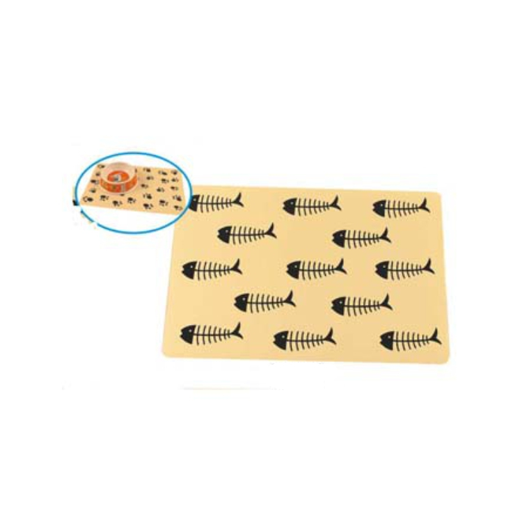 Non Slip Waterproof Bowl Dog Feeding Mat,Pet Food Mat