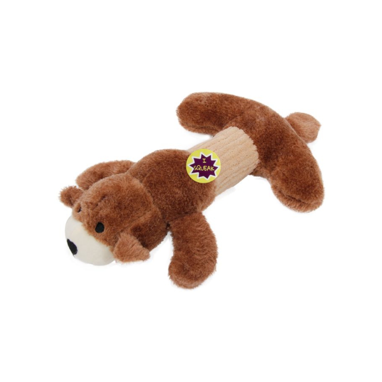 Hot selling plush dog chew squeaker toy