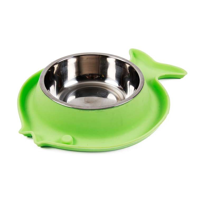 Cute Color Customize Stainless Steel Dog Pet Cat Bowl