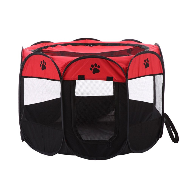 Portable Folding Carrier Pet Tent, Breathable Outdoor Dog Tent, Travel Round Durable Pet House