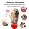 Interactive IQ Training Entertainment Dog Chew Ball, Bite-resistant Teeth Grinding Feeding Toy Rubber Dog Ball
