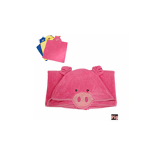 Super Comfortable Pink Pig Shape Favorite Dog Pet Shower Towel