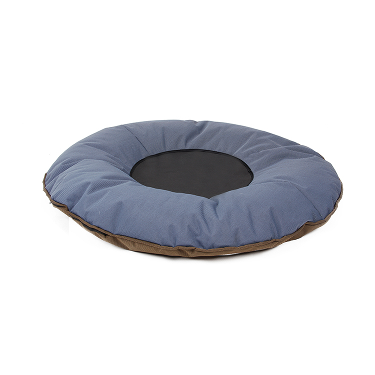 Simple Design Soft Oxford Foldable High Quality Promotional Round Dog Bed