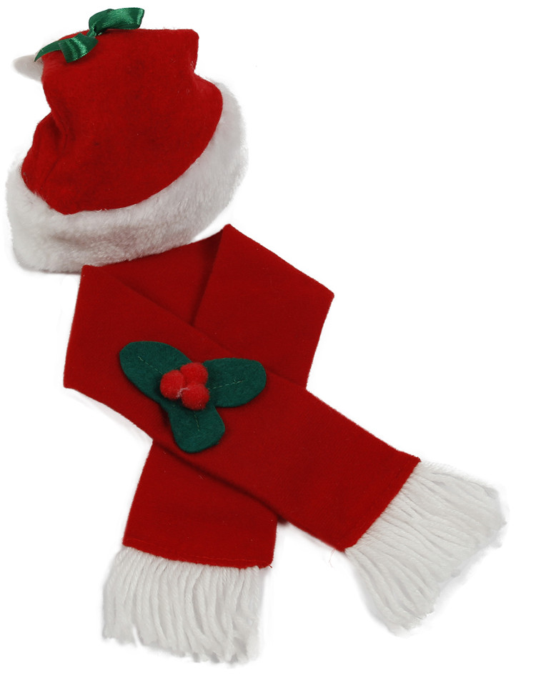 Wholesale Lovely Funny Polyester Christmas Dog Clothes