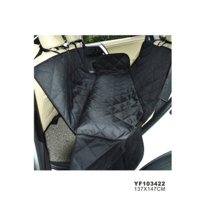 Waterproof Oxford Fabric Car Pet Seat Cover,Black Dog Pet Car Seat Cover