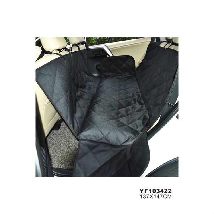 Waterproof Oxford Fabric Car Pet Seat Cover,Black Dog Pet Car Seat Cover