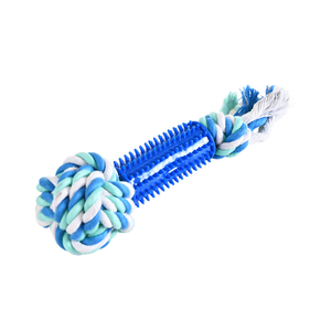 High Quality Interactive TPR Dog Rope Toy, Eco-friendly Durable Safety Dog Rope Chew Toy