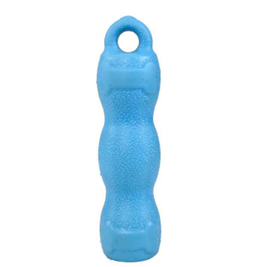 TPR Foam Durable Soft Blue Bowling Design Pet Dog Training Toy