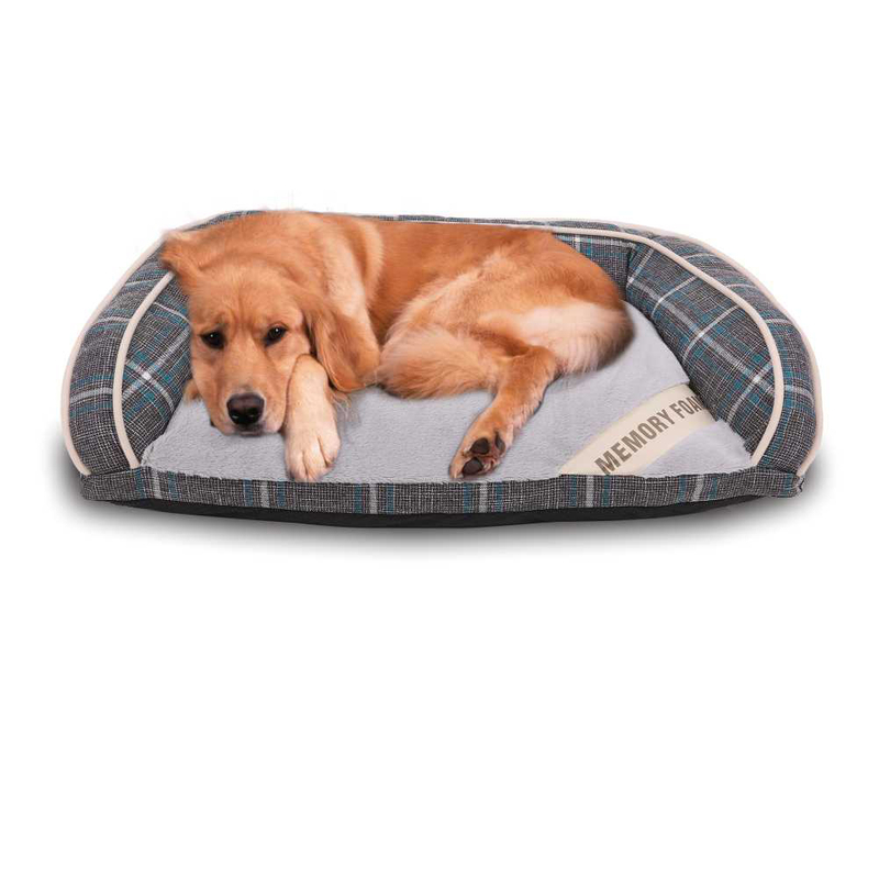 Majestic Pet Fusion Gray Sherpa Bagel Dog Bed