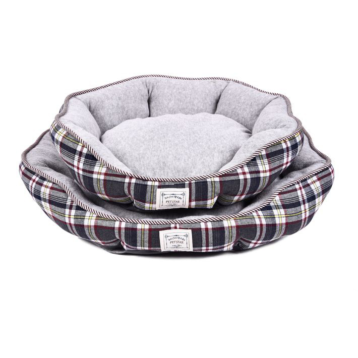 Wholesale Custom Luxury Dog Bed Soft Cushion Pet Bed