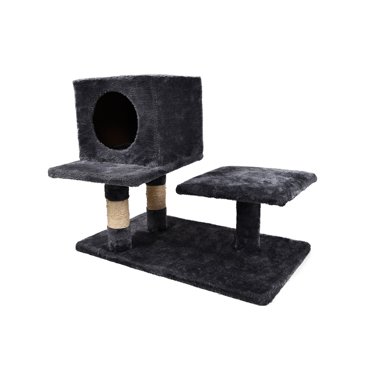 Simple Cat Furniture Scratching Luxury Cat Tree with Play House for Cats