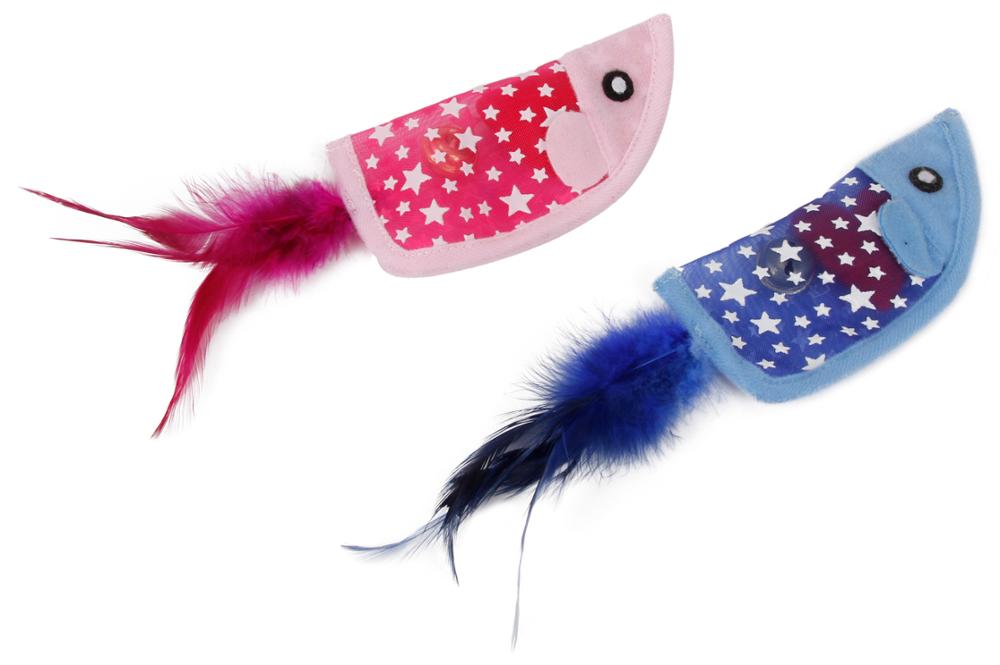 Polyester PP Fiber Toy Cat,Feather Soft Cat Toy