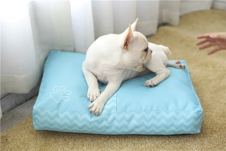 New Design Wave Pattern Wholesale Pet Dog Cushion