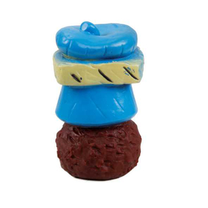 Chocolate Vinyl Squeaker Pet Chew Dog Toys for Puppies Teething