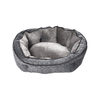 Oem Available Custom Logo Promotional Grey Dog Bed