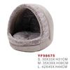 Round Solid Aspen Pet Self Warming Dog Bed